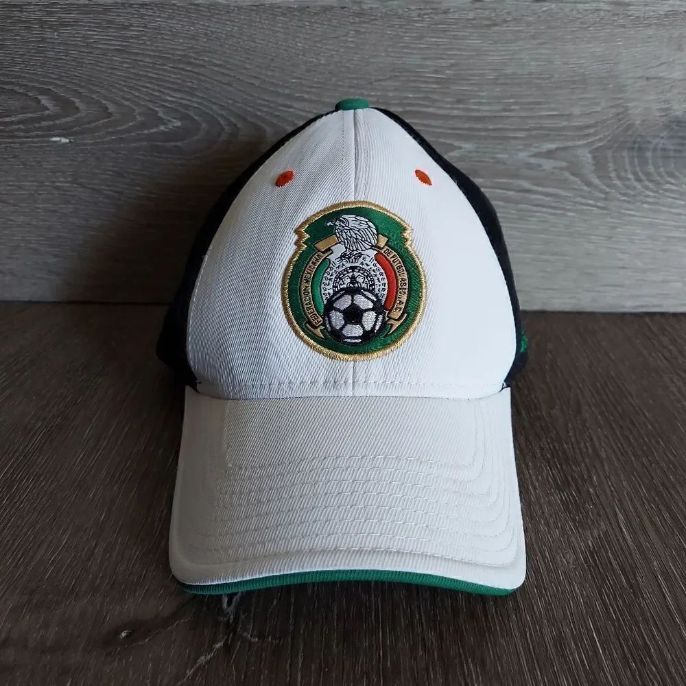 Adidas Mexico Fitted Football Cap S/M - Federacion Mexicana del Futbol